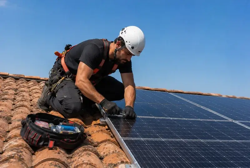 Maintenance et monitoring de panneaux solaires à Sainte-Luce-sur-Loire